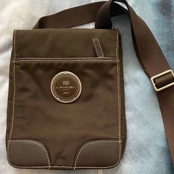 Authentic Lancel Mailman bag brown - Picture 2 of 11